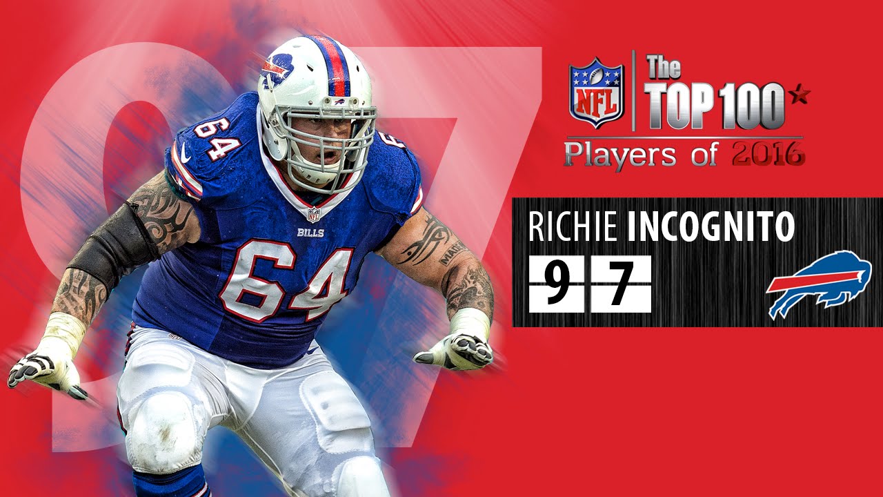 #97: Richie Incognito (G, Bills) | Top 100 NFL Players of 2016