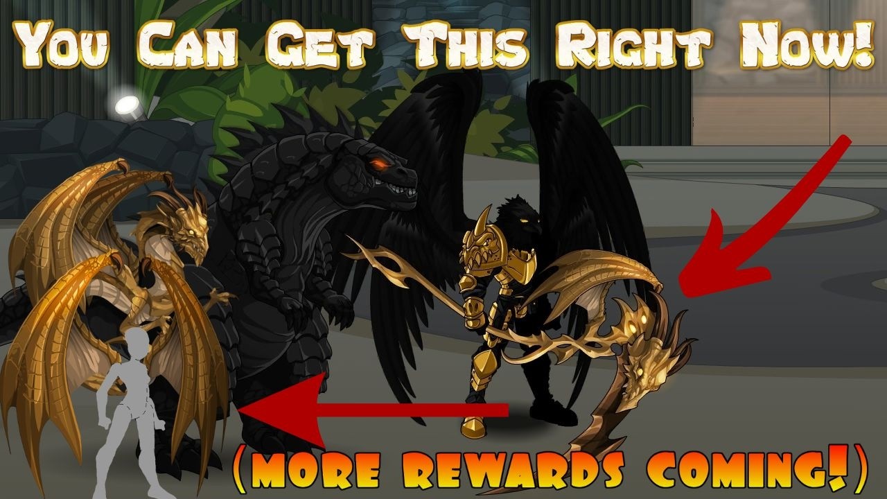 FREE Dragon Scythe! AQW Infinity Stretch Goals Unlocked! MORE Rewards Coming! AQWorlds