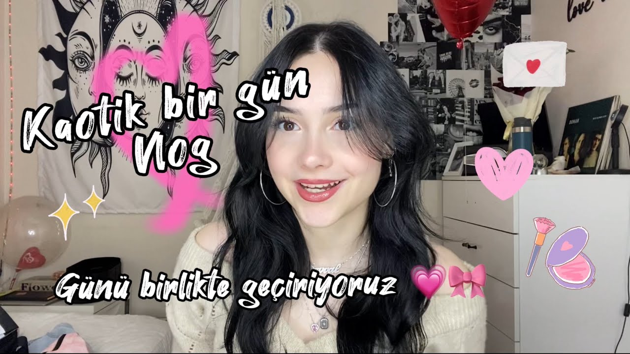 KAOTİK BİR VLOG 🎀 İki günü birlikte geçirelim 💗🫶🏻