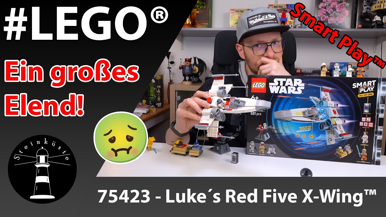 Es ist noch SCHLIMMER als gedacht - LEGO® 75423 Smart Play™ - Luke's Red Five X-Wing™