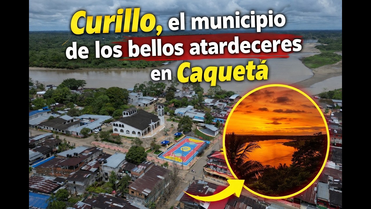 Este es Curillo, el municipio de los bellos atardeceres en #caquetá