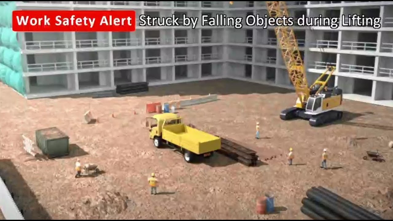 !Attention! Work Safety Alert – Struck by Falling Objects during Lifting (Labour Department)