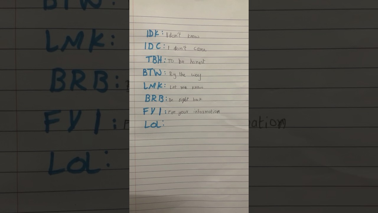 Что значит LOL?😁