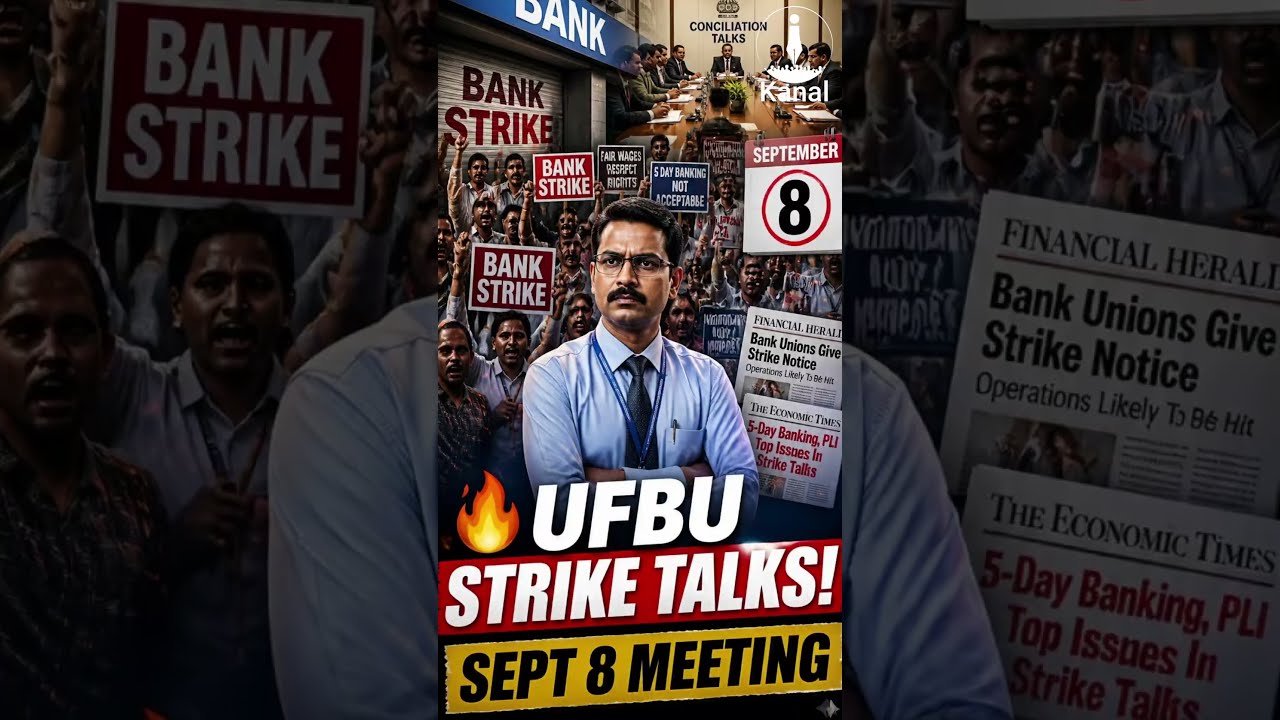 UFBU Strike: Conciliation Talks Set for September 8 Over Five-Day Banking, PLI