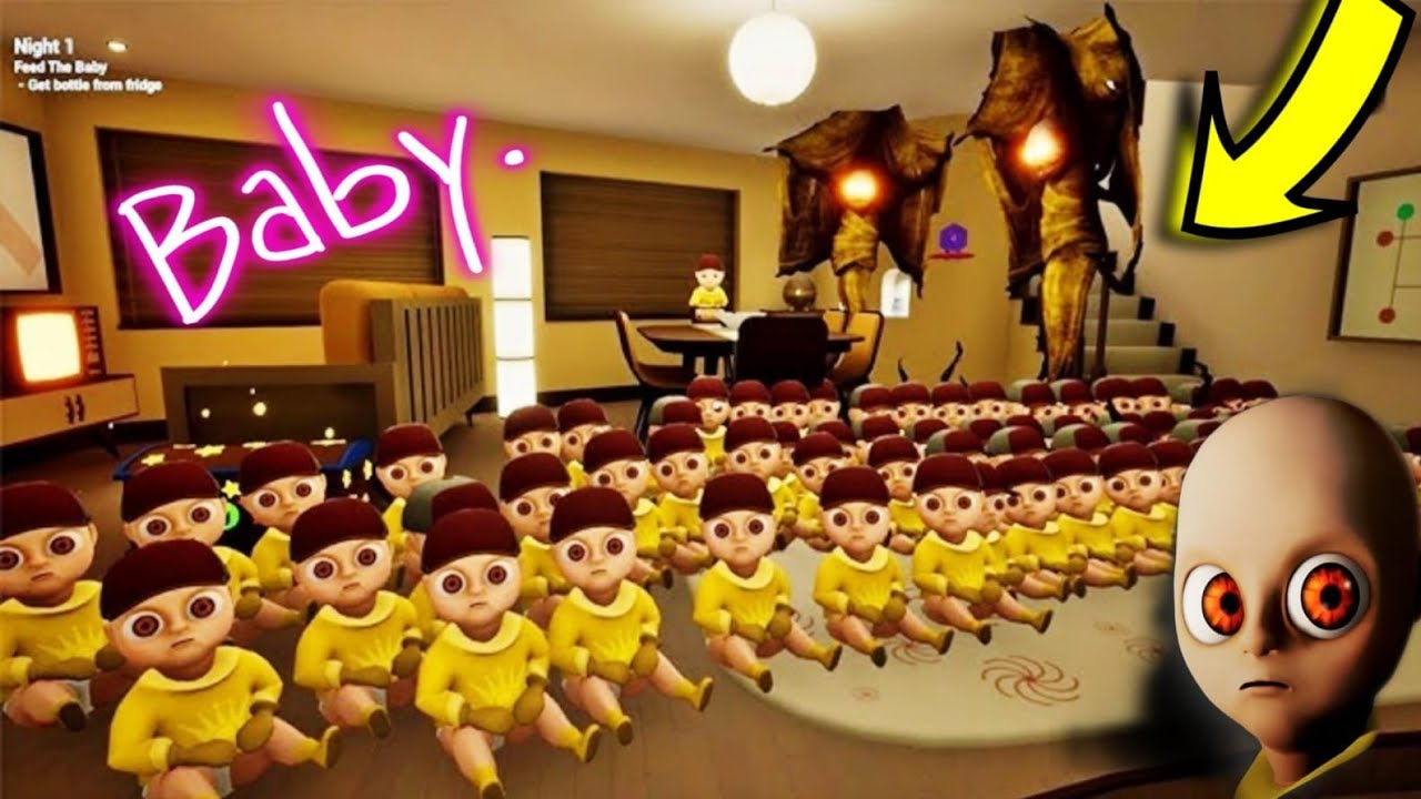 The Baby In Yellow Part 2 !! Baby In Yellow Night 1 Night 2 Night 3 Horror Game