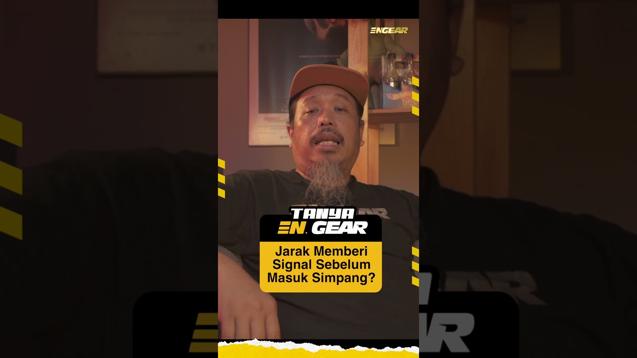 Buat apa bagi signal kereta kan? #shorts #engeartv