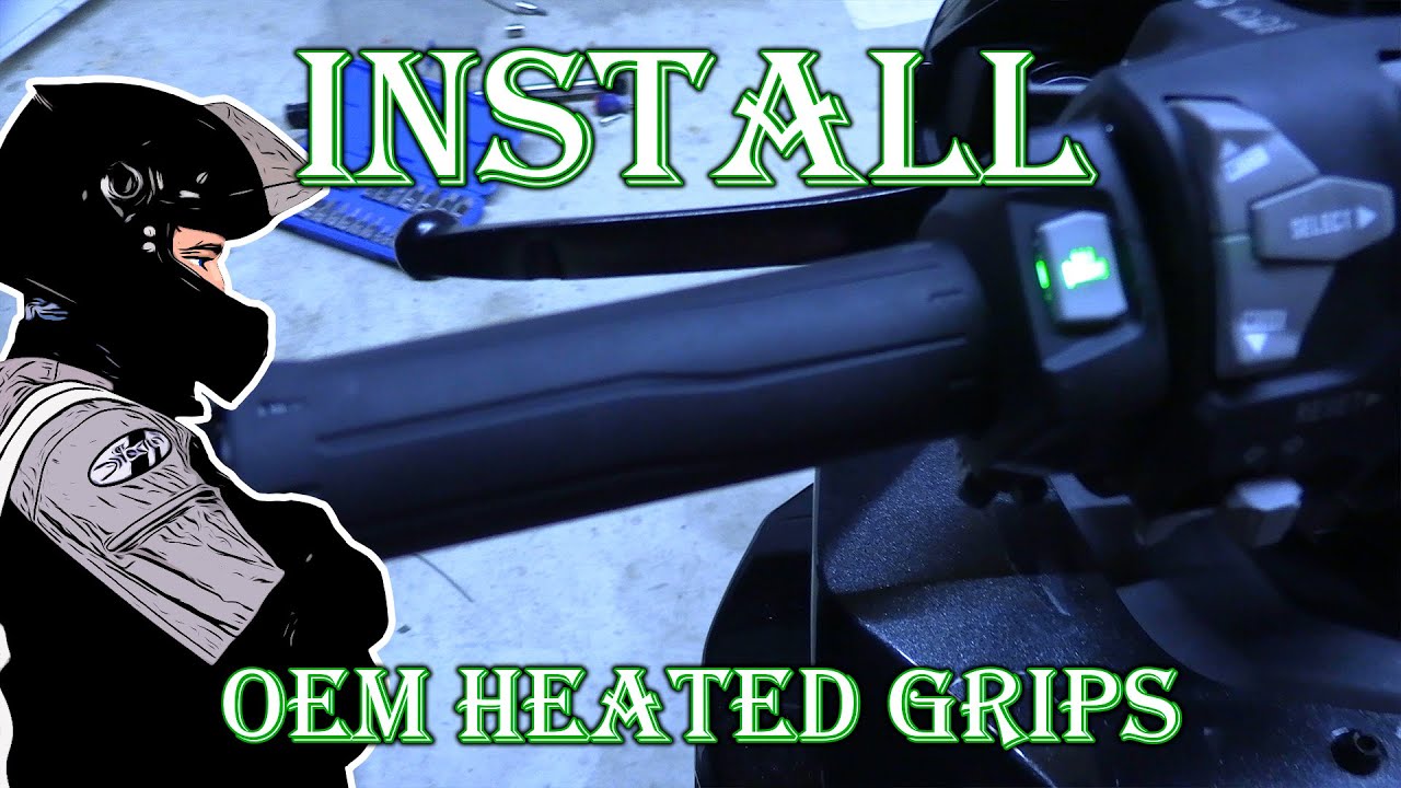 2020-2022 Kawasaki Ninja 1000SX - OEM Heated Grip Installation