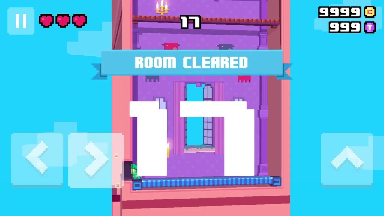 Climbing DOWN the Unihorse Castle! (Crossy Road Castle, But in Reverse)