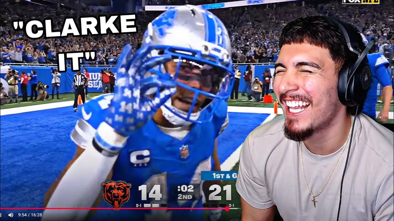 The Lions ARE BACK!!! DanDaMan Reacts To Bears vs. Lions Game Highlights | NFL 2025 Season Week 2