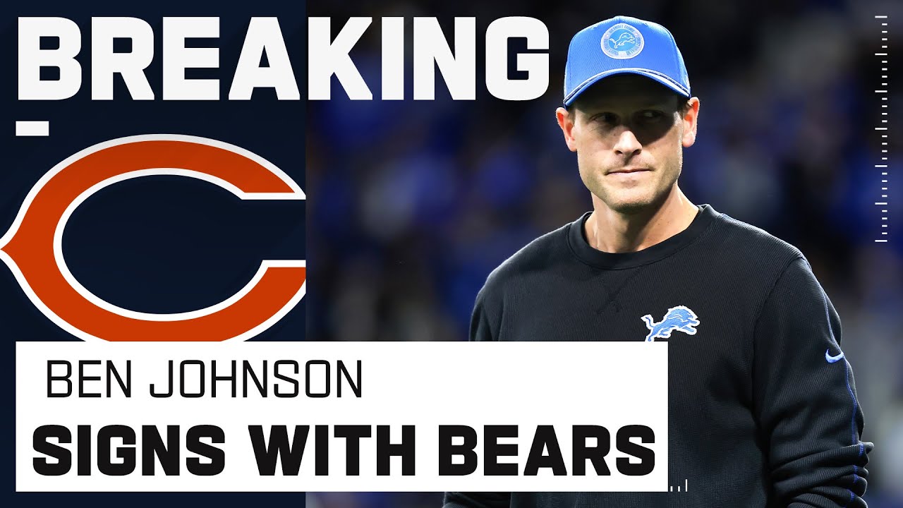 BREAKING NEWS: Ben Johnson signs with the Bears as their new head coach