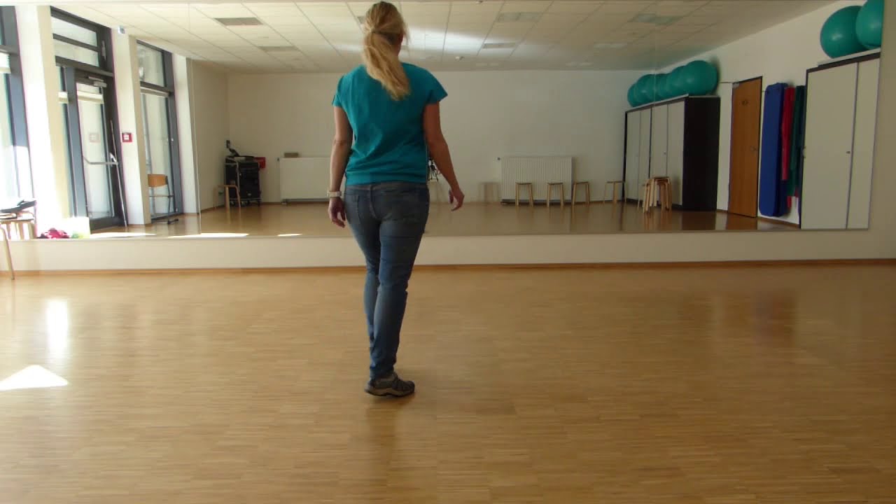 Line-Dance Kurs Anfänger: Baby Belle, 2. Teil, Tanz zur Schritterklärung