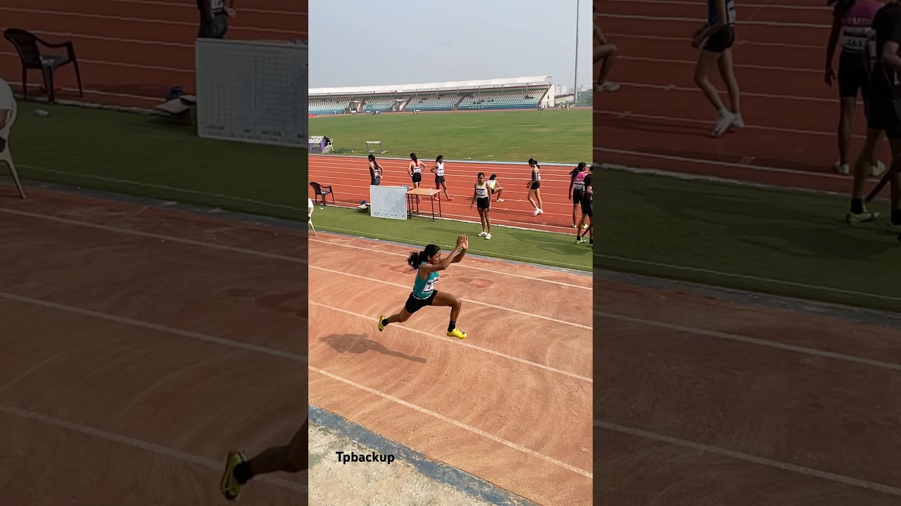 Triple jump national game #shorts #triplejump #womenathlete #athletics #sports