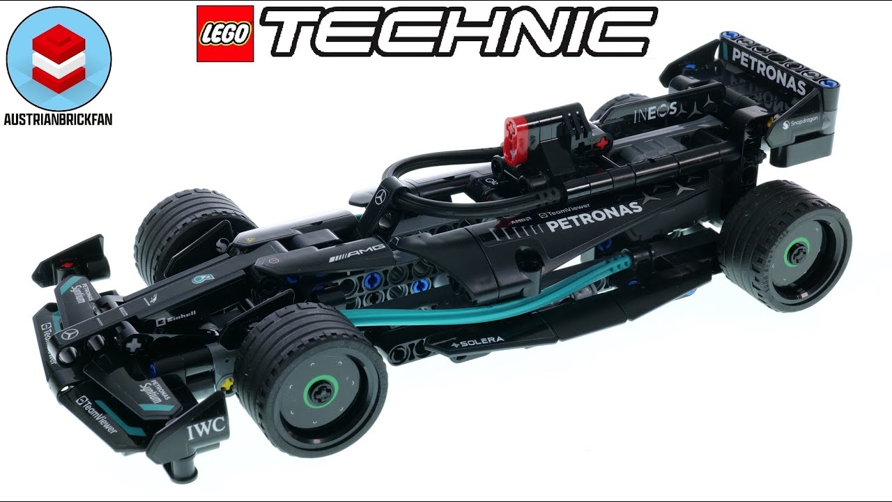 LEGO Technic 42165 Mercedes AMG F1 W14E Performance Pull Back Speed Build Review