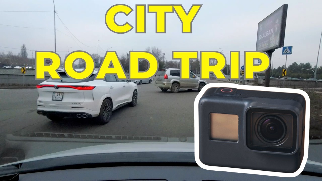 Сity Driving Tour | Real Life Street View & Urban Traffic (No Music, No Talking)