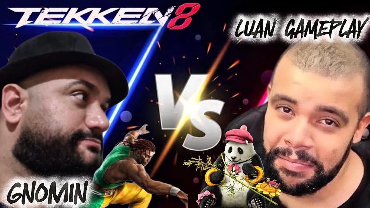 Encontro Ao ViVo na Ranked do Tekken 8 | LUAN GAMEPLAY de (Panda) vs GNOMIN de (Eddy Gordo) 🔥 🔥 🔥 🔥