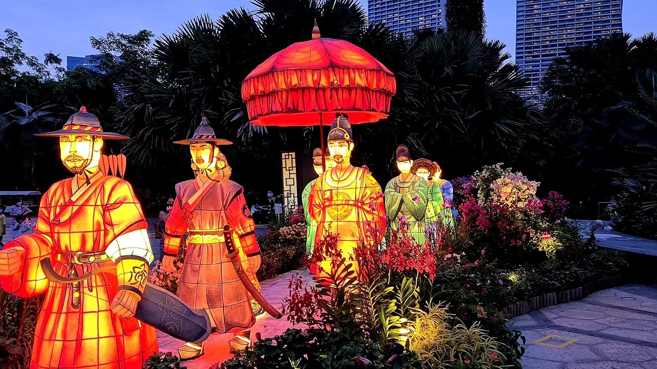 🔴LIVE: Mid-Autumn Festival Light-up 2020 At Gardens By The Bay Singapore.