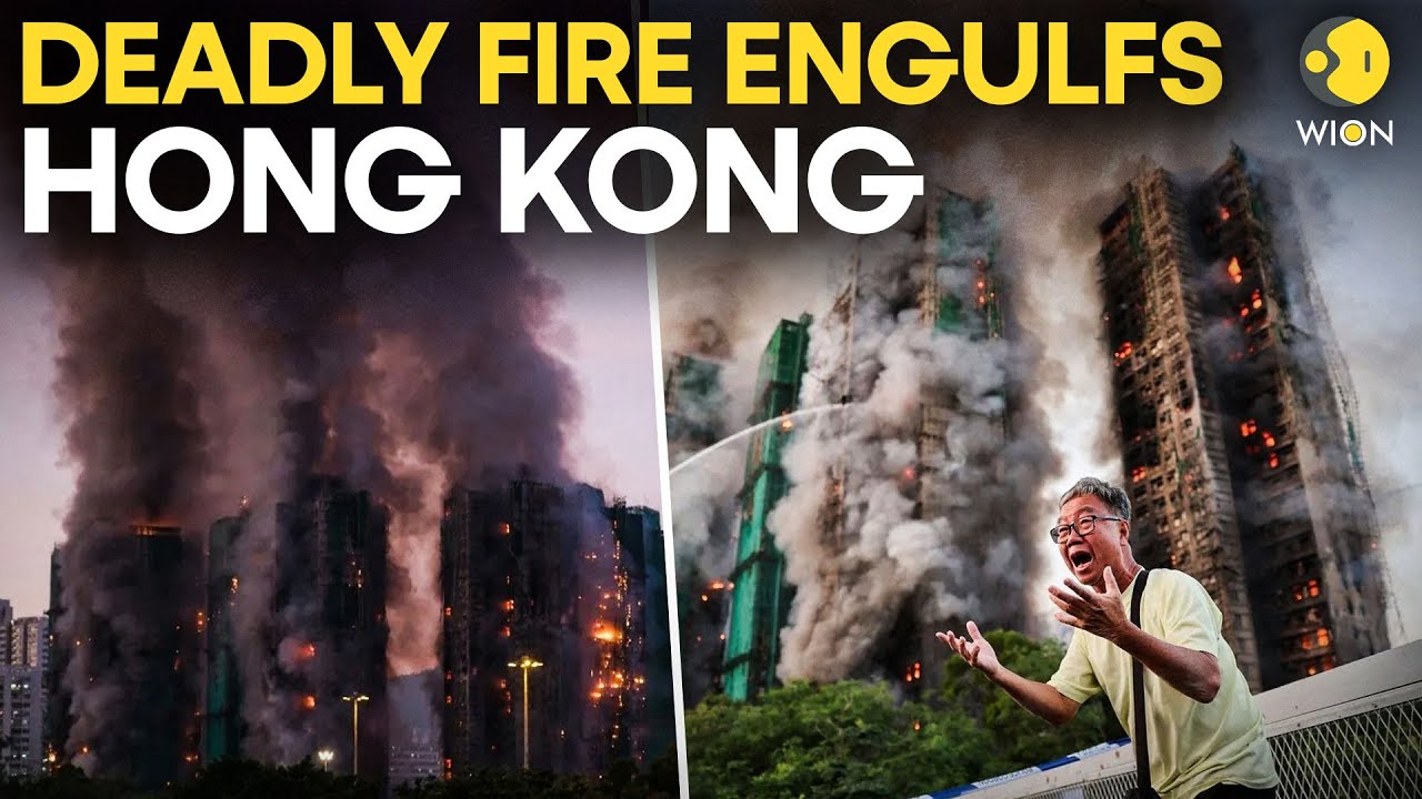 Hong Kong Fire: Massive Blaze Engulfs Residential Building In Tai Po District, 4 dead | Originals