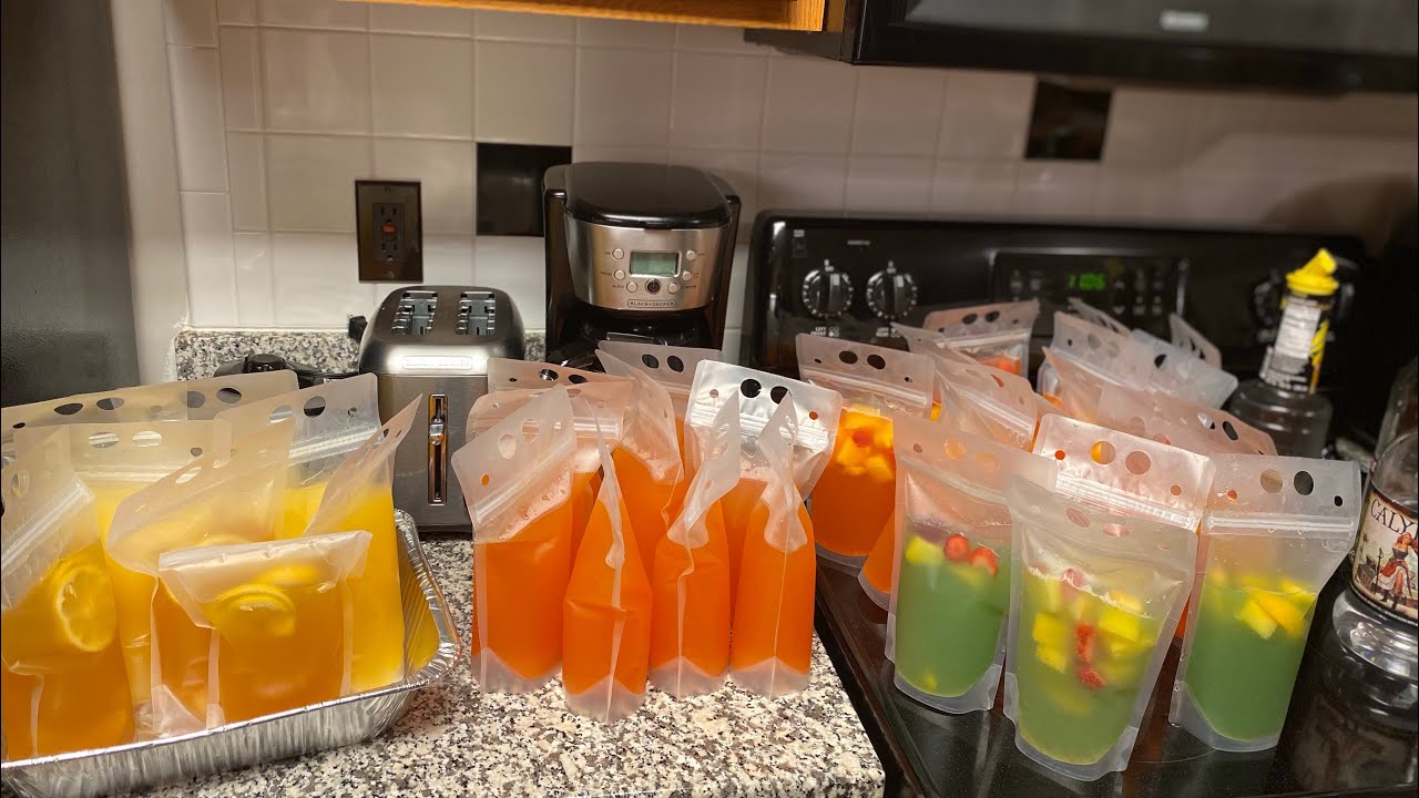 HOW TO | ADULT DRINK POUCHES | HOW I MAKE DRINK POUCHES | CUSTOMER | BULK | CAPRI SUNS | TIK TOK