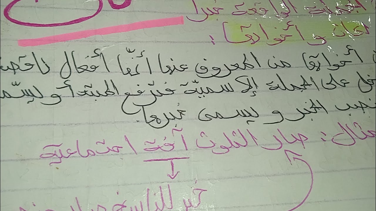 الجملة الواقعة خبر لكان واخواتها بأسهل شرح 🥳#السنة _الرابعة_متوسط