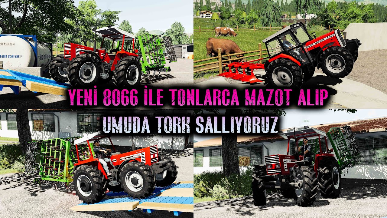 FİAT 8066 ALDIK!| AR ACELE PANCAR EKİMİ KÖYLÜ MF6S VE 3105D İLE YARDIMA GELDİ |FS19 ROLEPLAY BÖLÜM10
