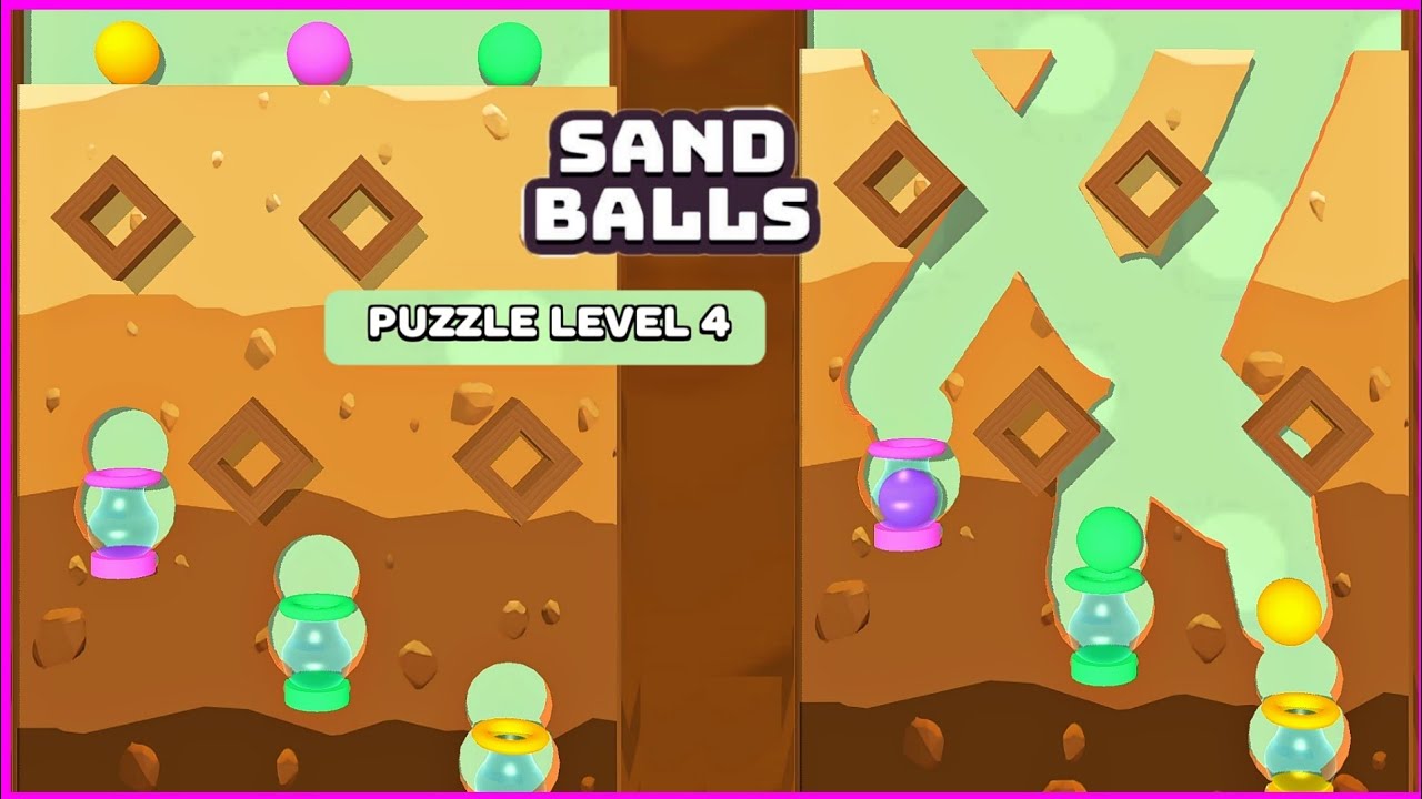 *NEW UPDATE* SAND BALLS UNLOCKED Puzzle Event - Gameplay Walkthrough Level 4 TO 6 || All Levels