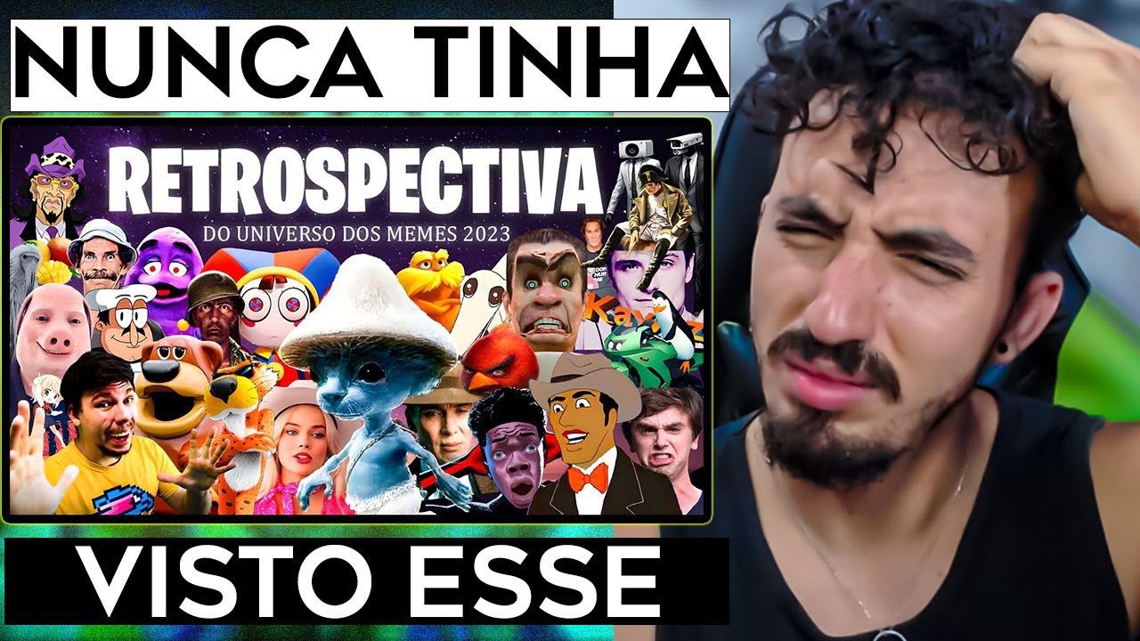 RETROSPECTIVA DOS MEMES 2023 | Leozin React