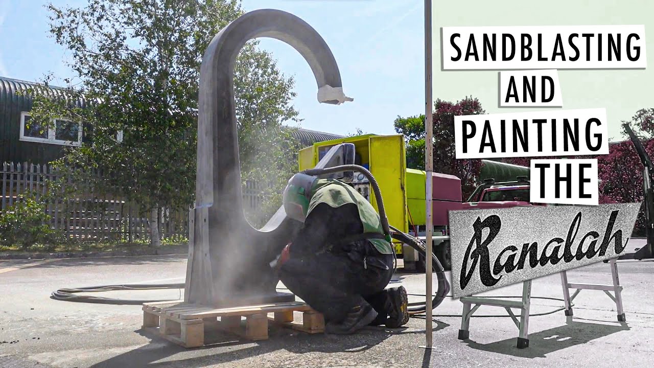 Sandblasting And Painting The Ranalah | Reviving History