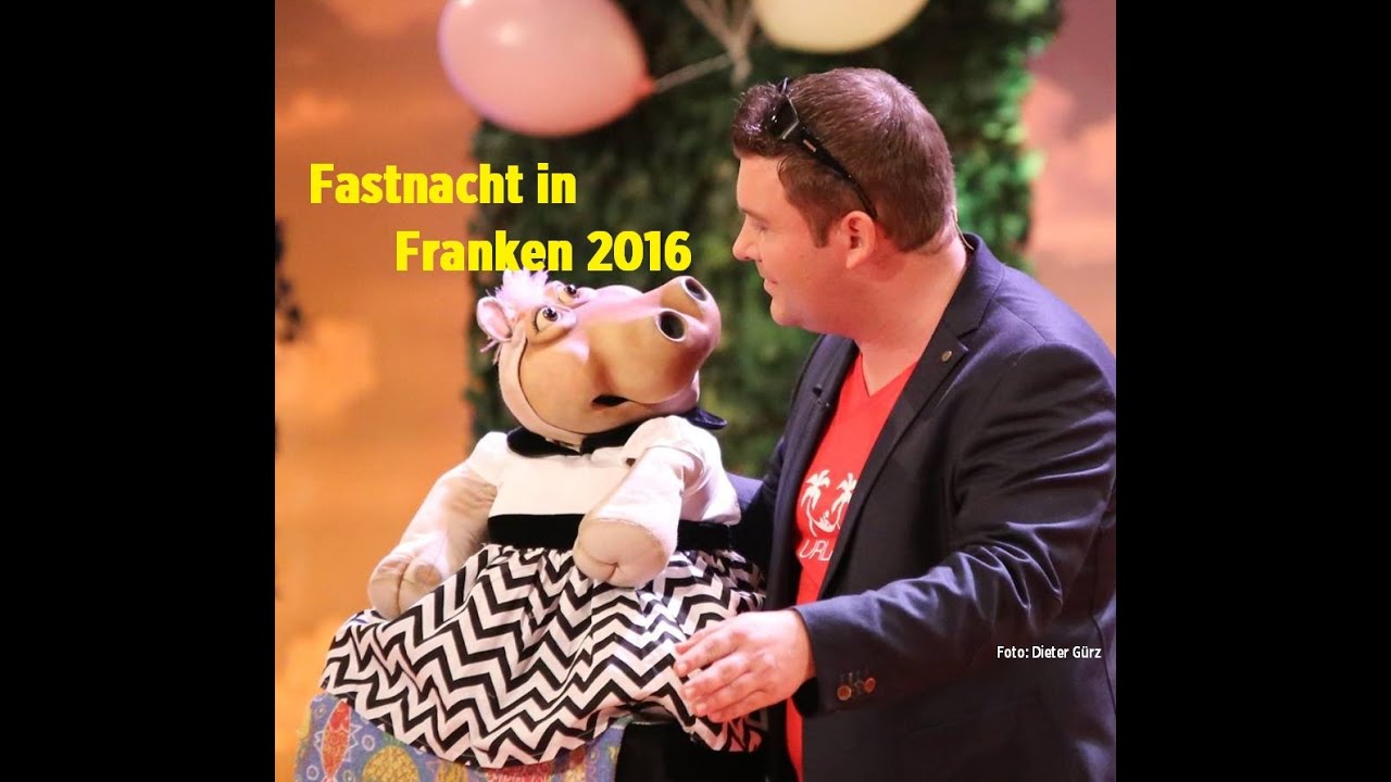 Bauchredner Sebastian Reich & Amanda / Fastnacht in Franken 2016