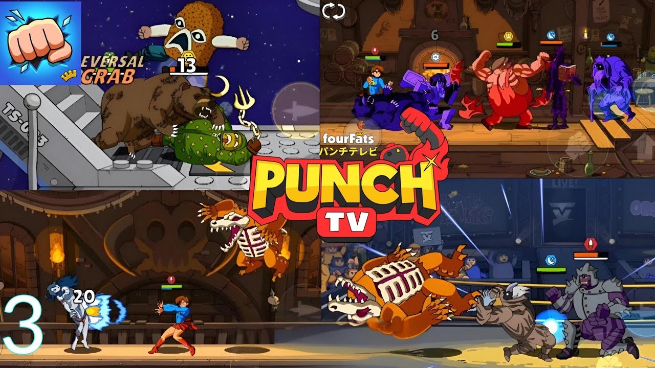 Punch TV - Gameplay Walkthrough Part 3 (Stage 6 to 12) (iOS, Android) @TapGameplay @Techzamazing 
