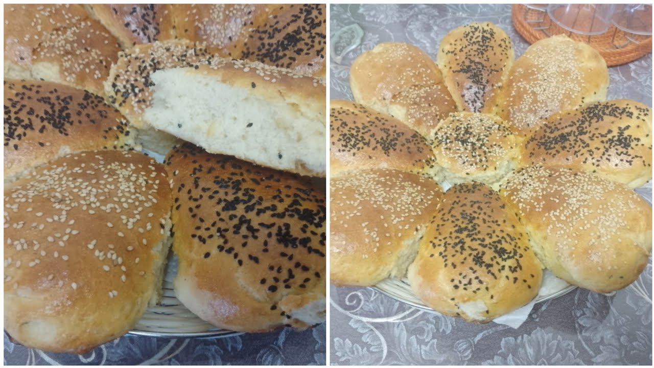 خبز الدار بدون عجن للعيد😱أسرع وصفة ماتصدقش شحال هشيش#خبز _طري# خبزسهل_وبسيط باه تعرفو لازم تجربوه