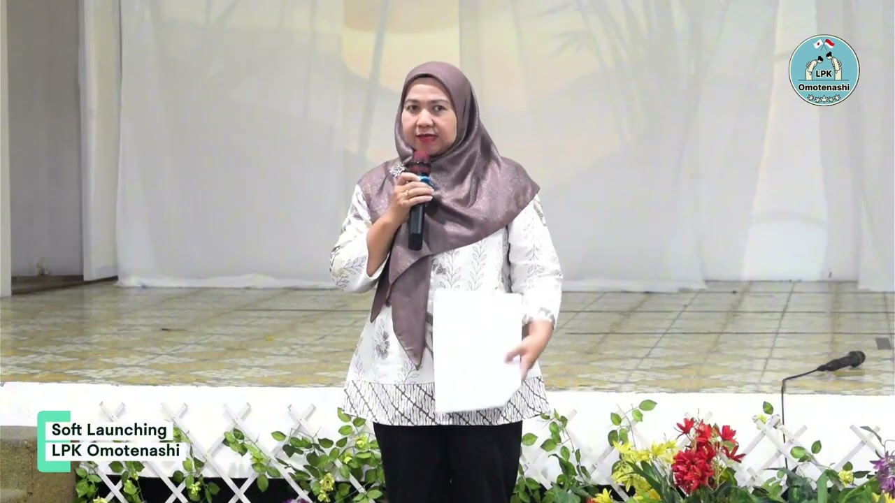 Part 2 - Sambutan Pendiri LPK Omotenashi - Soft Launching LPK Omotenashi di Hotel Satya Graha Yogya