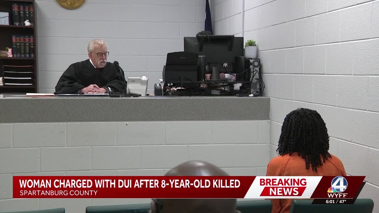 Woman accused in deadly DUI crash in Spartanburg County