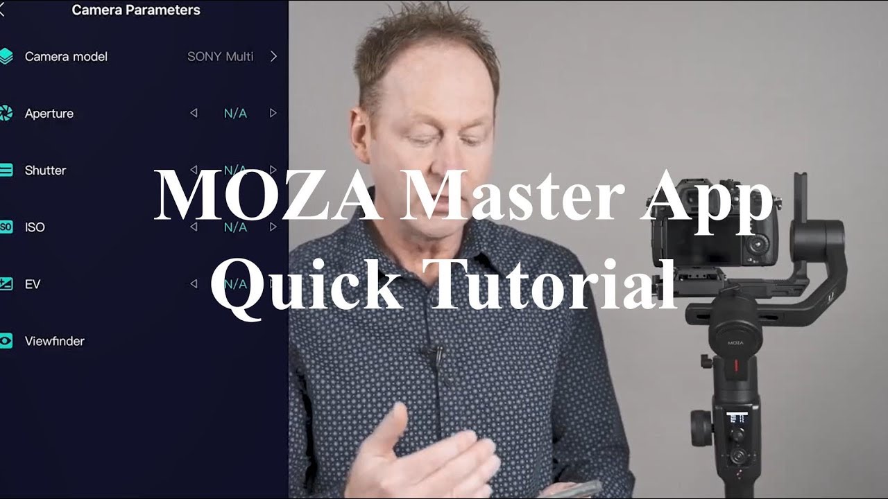 MOZA Air 2 App Introduction and Quick Tutorial