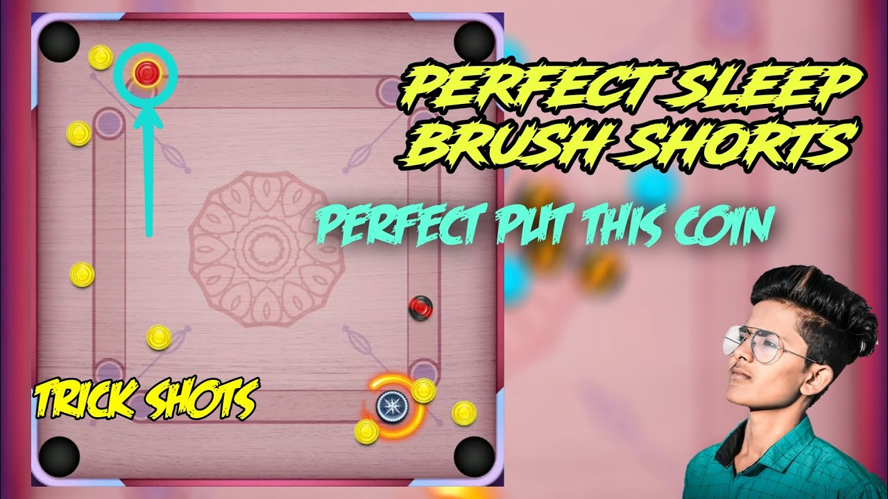 Carrom Pool / perfectly Singapore game play/indirect trickshot gameplay / Gaming Nazim / miniclip ❣️