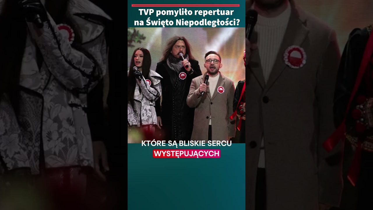 TVP pomyliło repertuar na Święto Niepodległości? #Shorts