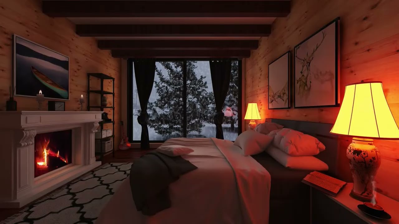 Fireplace Sounds for Stress Relief & Anxiety (11 HOURS) | Instantly Fall Asleep & Calm Your Mind
