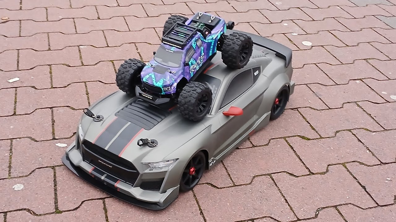 4Grad Bash |100kmh | ZD RACING MT16 VS REELY URBAN 1/7 @JiuSirc