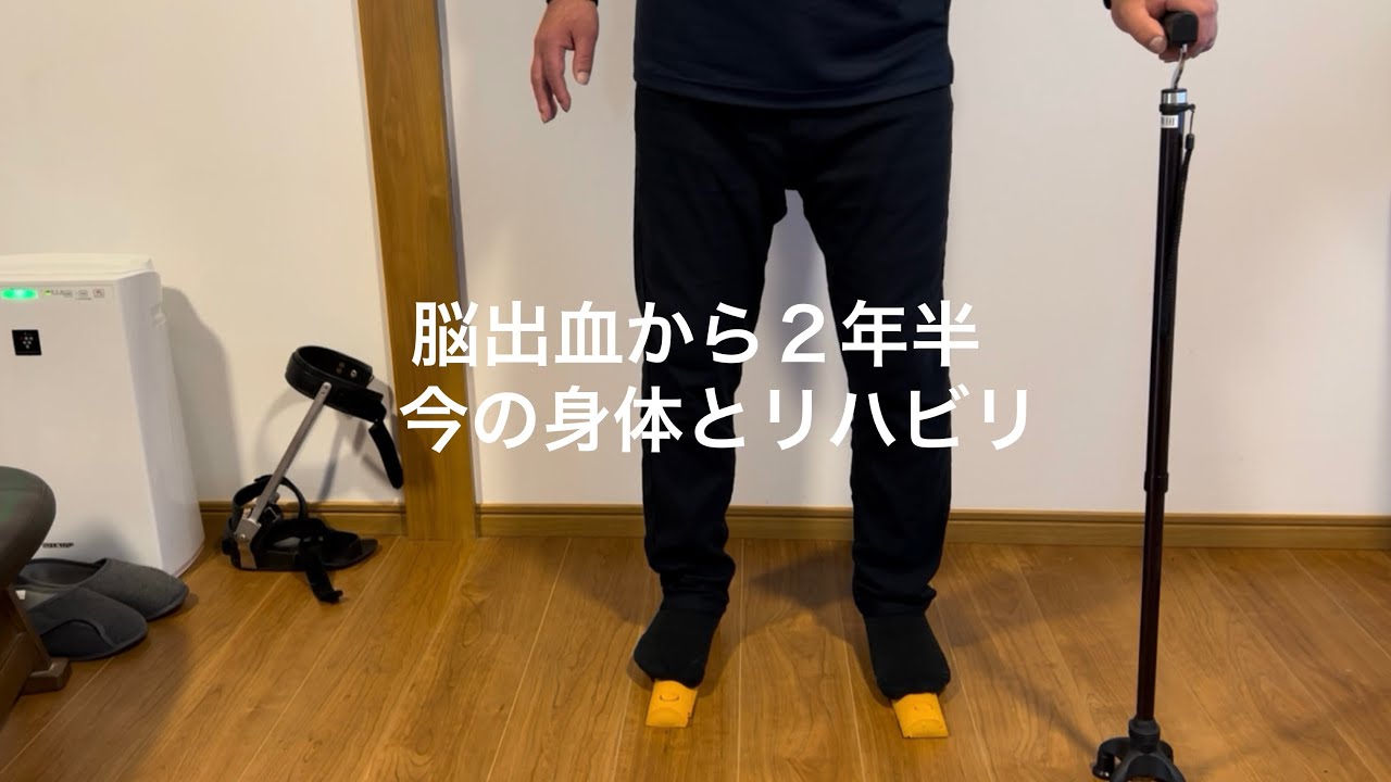 脳出血から2年半　今の身体とリハビリ