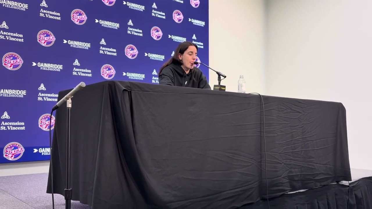 Indiana Fever guard Caitlin Clark end-of-season exit interview: on injury, WNBA leadership, and more