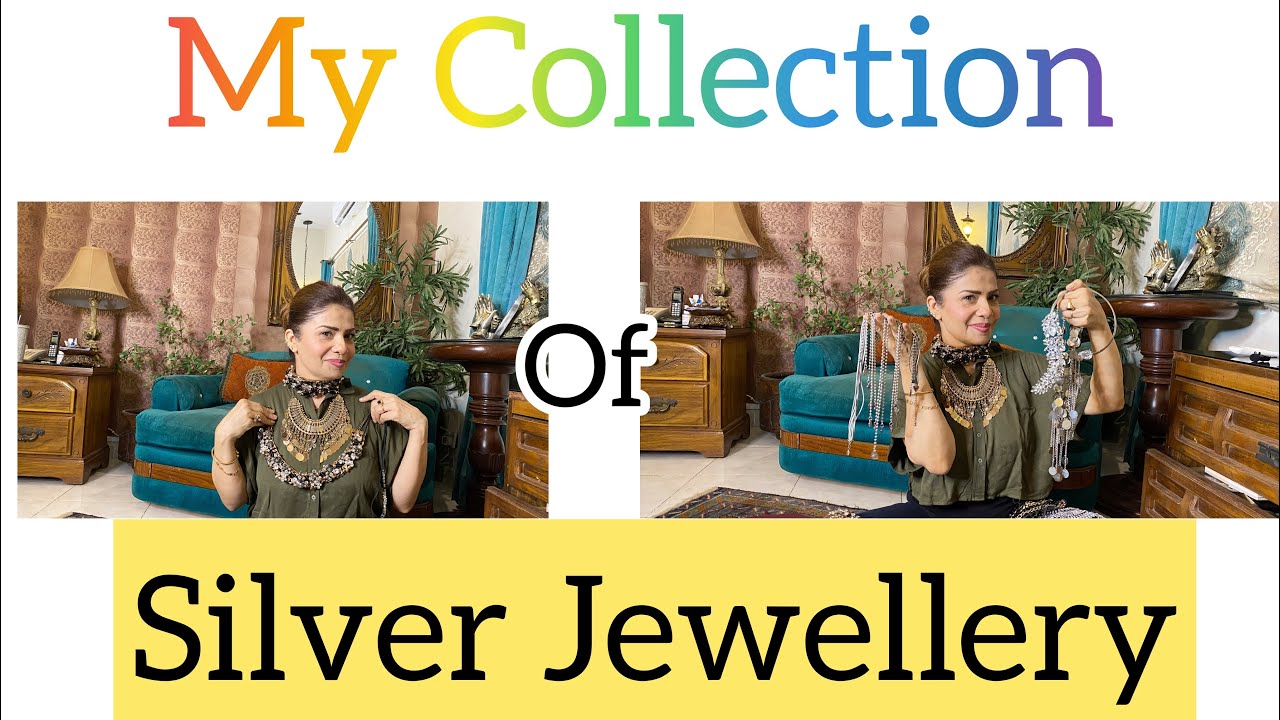 Silver jewellery collection over the years(part 1)