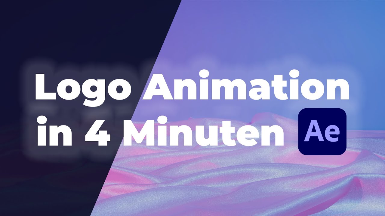 Jedes Logo Animieren In Nur 4 Minuten | After Effects Tutorial Deutsch