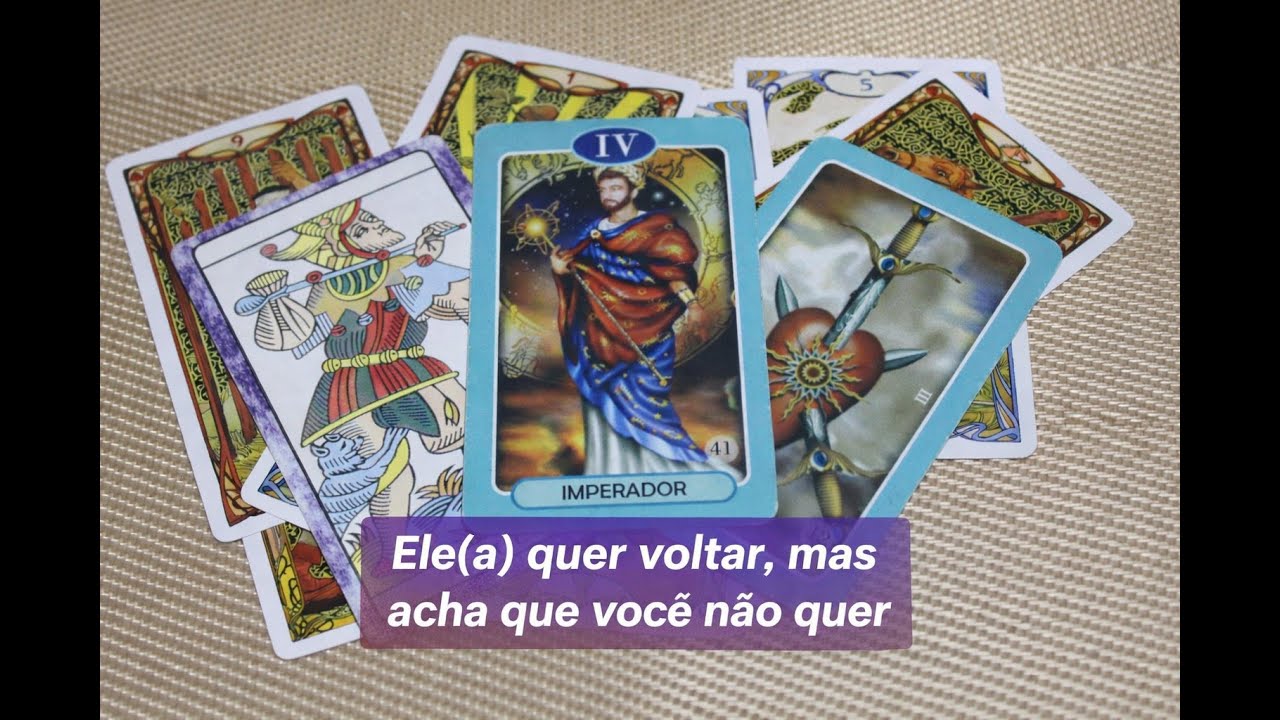 Ele(a) quer voltar. Mas acha que você não quer mais.