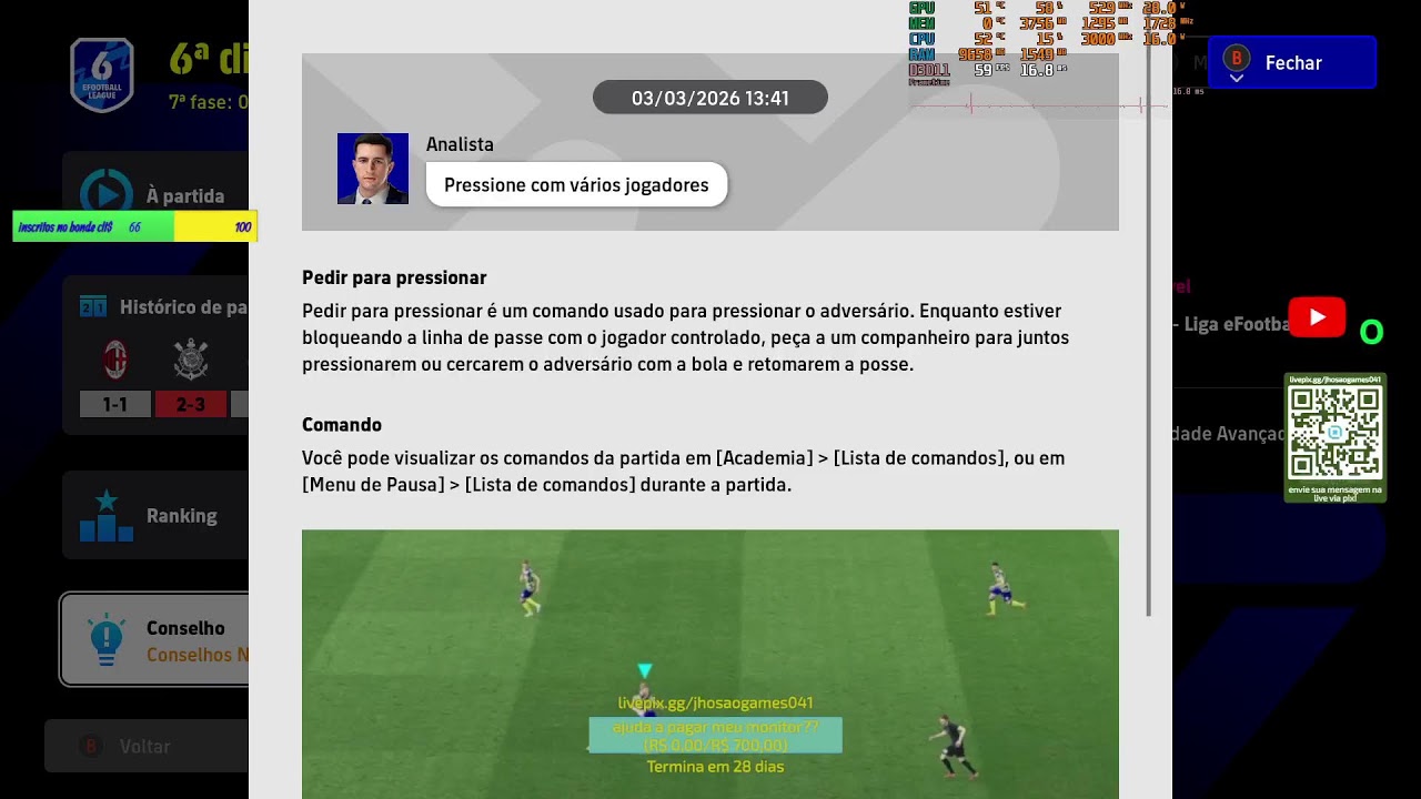 ♦️🔝COMO NAO JOGAR #EFOOTBALL2025   (DROPS 🔛)🥷🏼EoBONDEdosCLT$ 🔞  #SeACAAAAAALMAAAMOREEENOO 🚀🎮