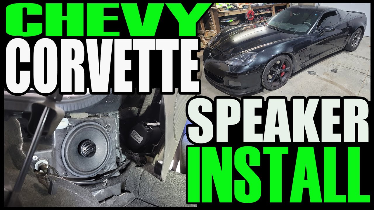 C6 CORVETTE REAR SPEAKER INSTALL WITH BOSE - REAR PANEL REMOVAL