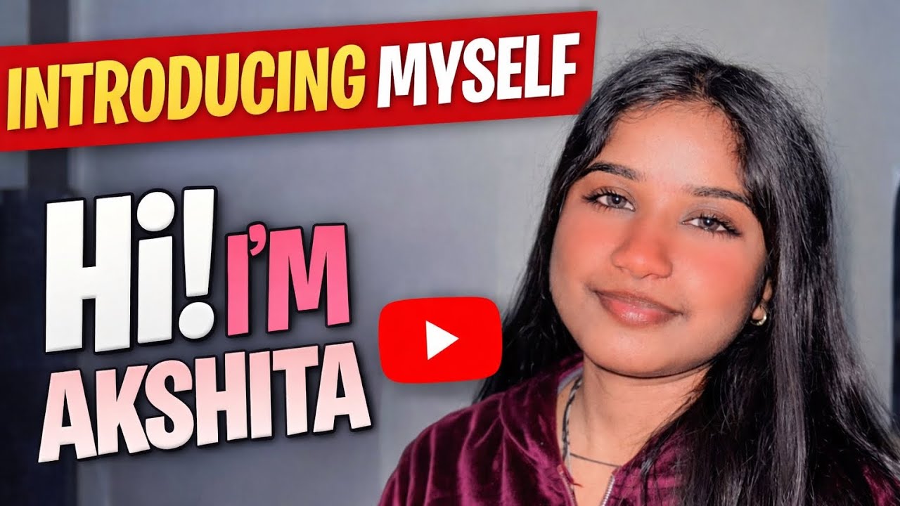 👉🏻 My First Solo Vlog | Introduction + Daily Life | Akshita 