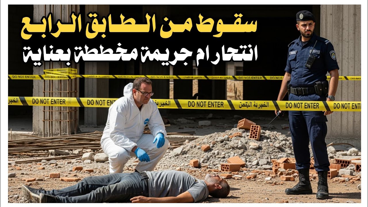 73 _ سقوط من الطابق الرابع _ انت--حار أم جر|يمة مخططة بعناية