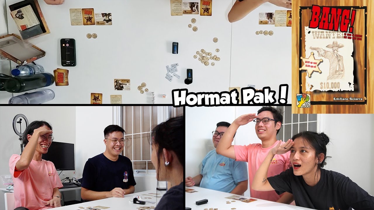Cucurutut Main Boardgame BANG!, SIAPAKAH PEMBOHONGNYA??