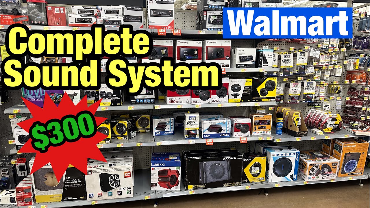 Колонки и сабвуферы в Walmart — это то, что ОБЯЗАТЕЛЬНО нужно купить!