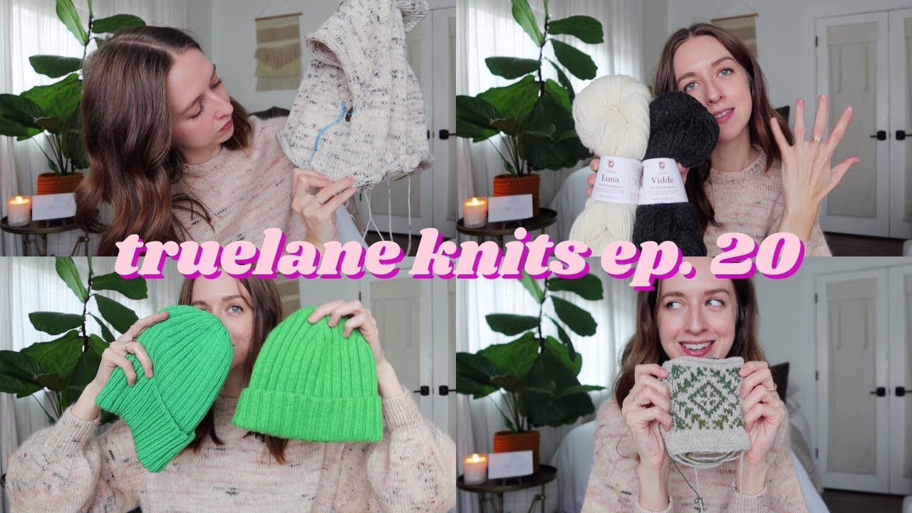 4 sweater WIPs, a new knit hat, and cozy knitting plans for the rest of 2023 (podcast ep. 20)