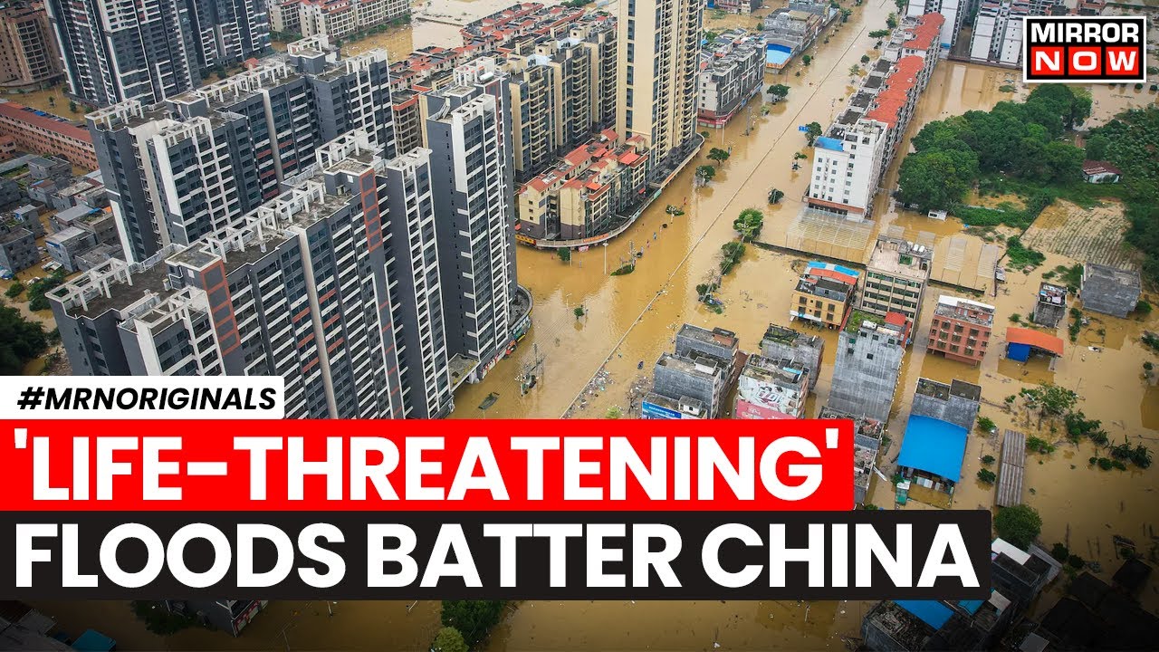China Floods | China Issues Top Rainstorm Alert As Deadly Flooding Moves North | World News